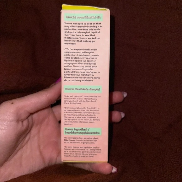 KimChi Stage Proof Matte Setting Spray - Picture 2 of 4